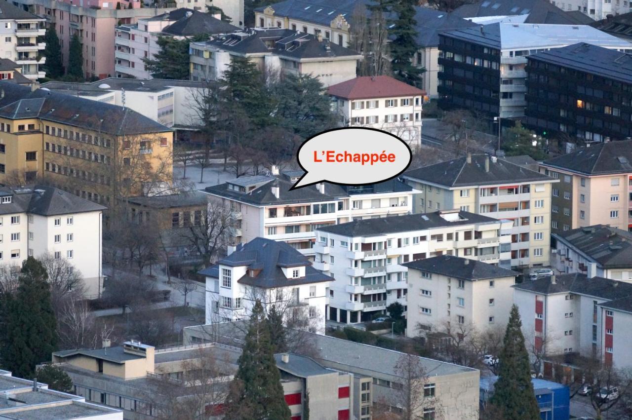 L'Echappee -B&B- Сьйон Екстер'єр фото